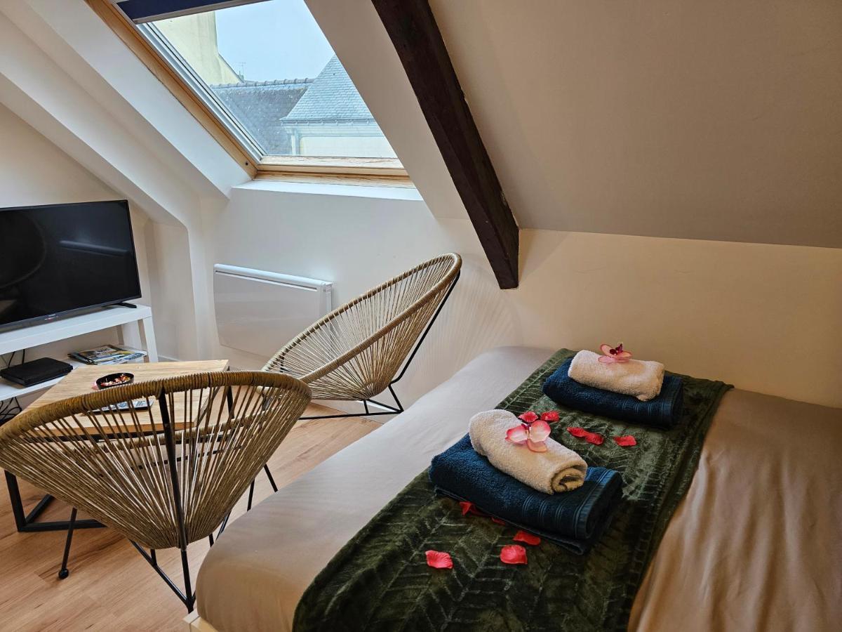 Logement De Caractere En Haute Ville De Quimperlé Kültér fotó
